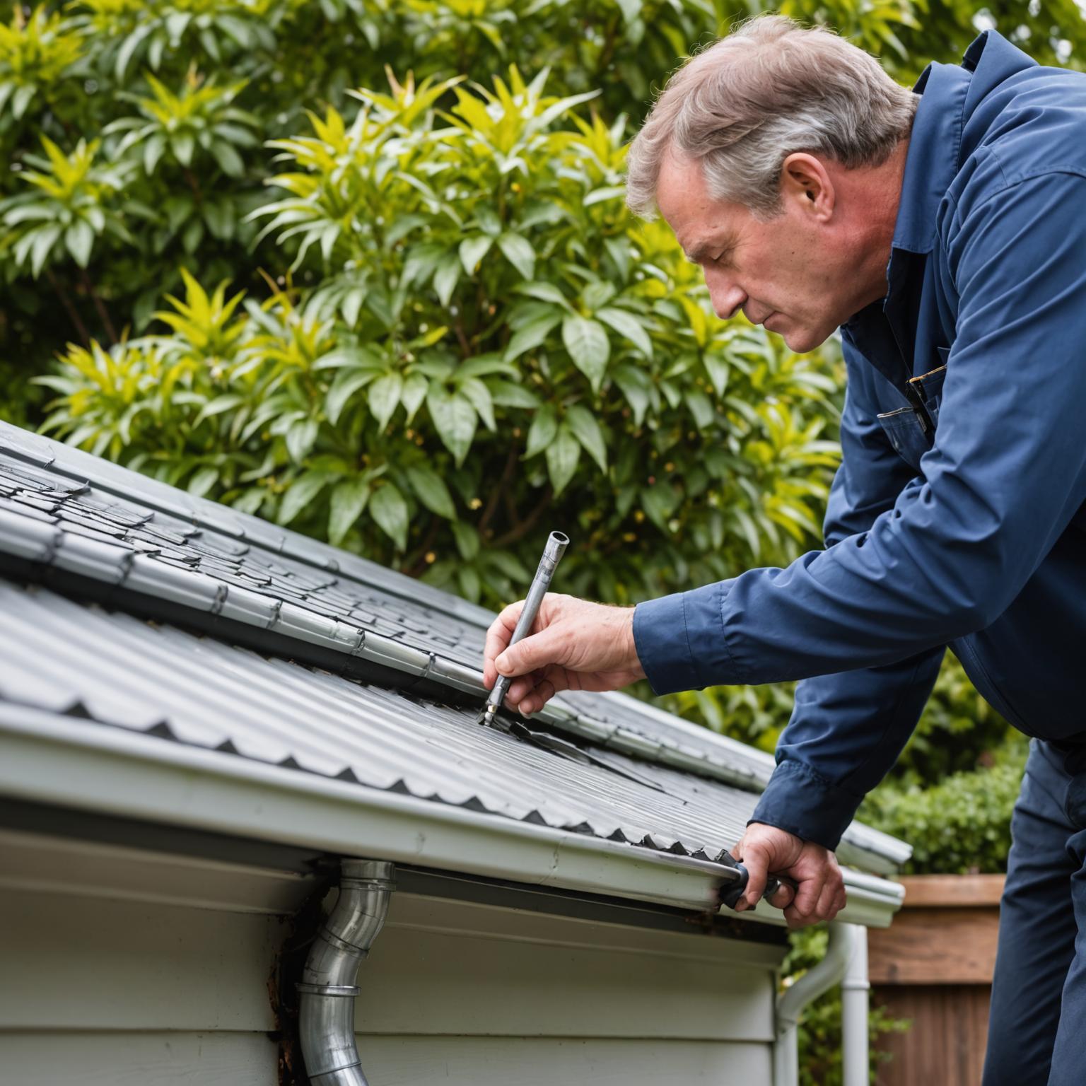 Gutter maintenance service